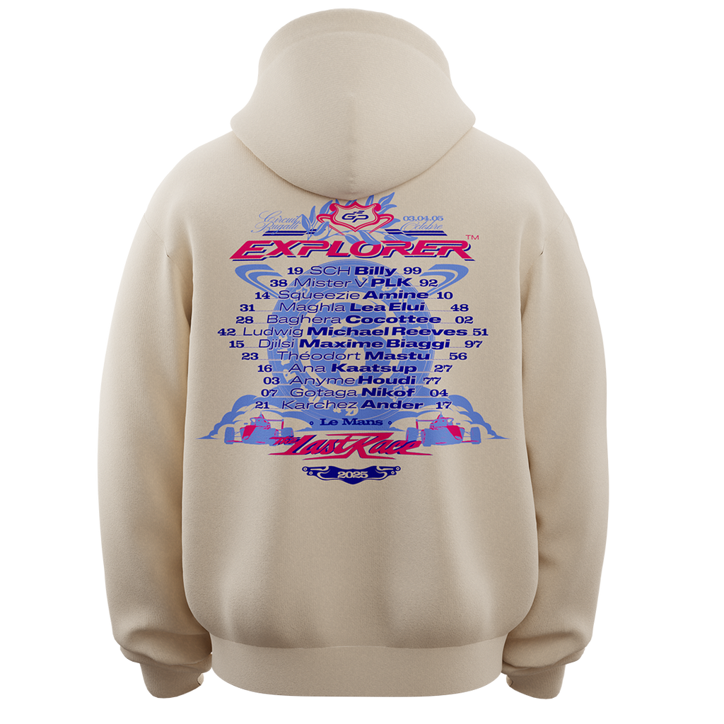 Hoodie crème GP EXPLORER 3