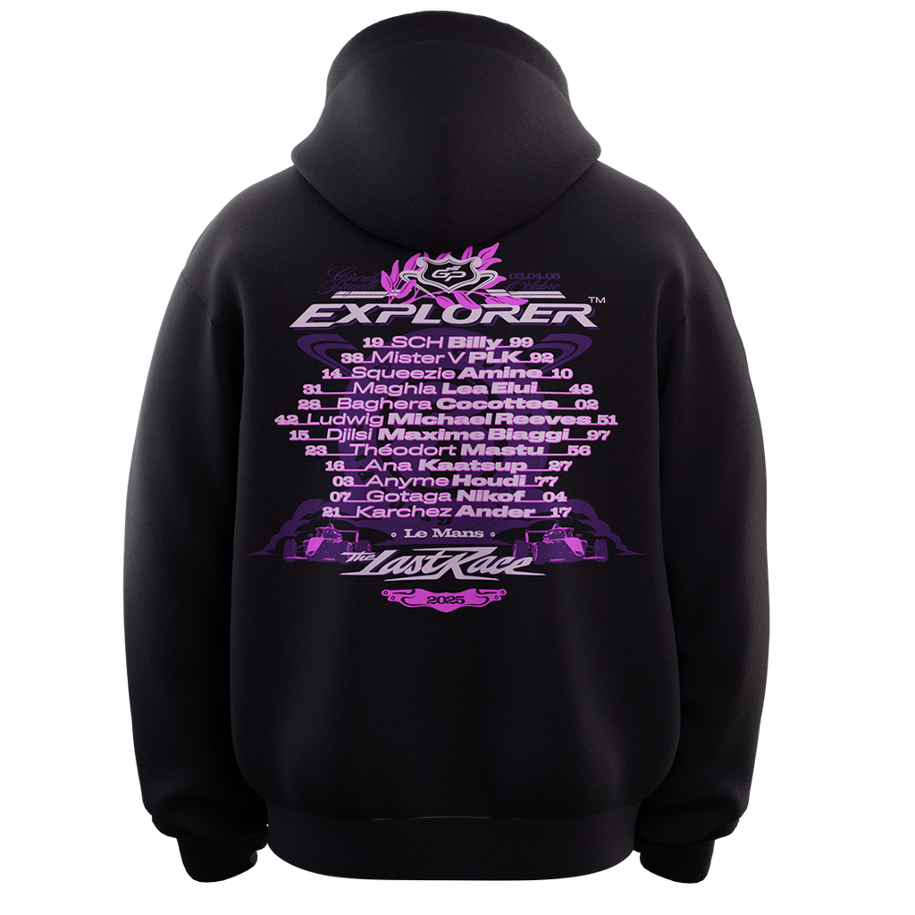 Hoodie bleu marine GP EXPLORER 3