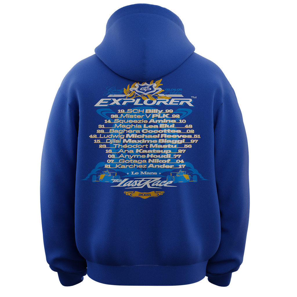 Hoodie bleu GP EXPLORER 3