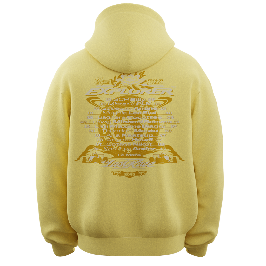 Hoodie jaune GP EXPLORER 3