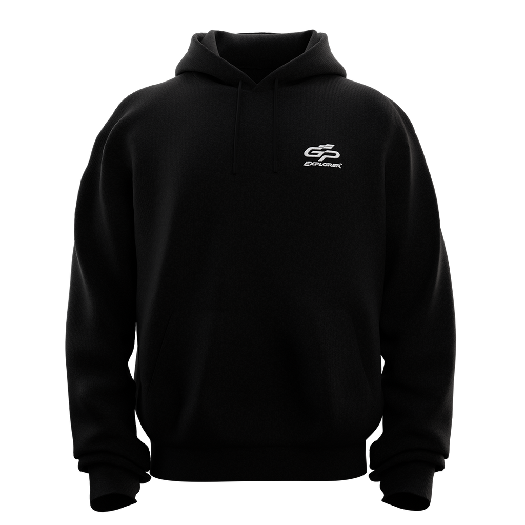 Hoodie noir GP EXPLORER 3