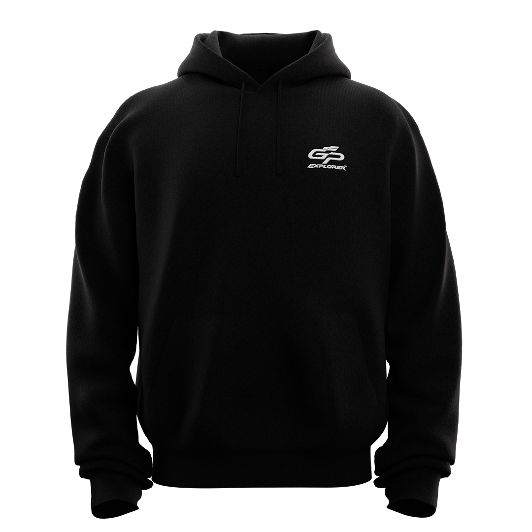 Hoodie noir GP EXPLORER 3