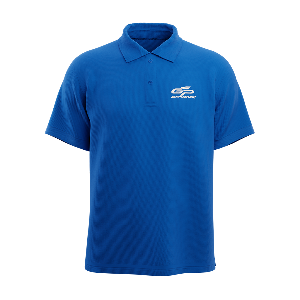 Polo bleu royal GP EXPLORER 3
