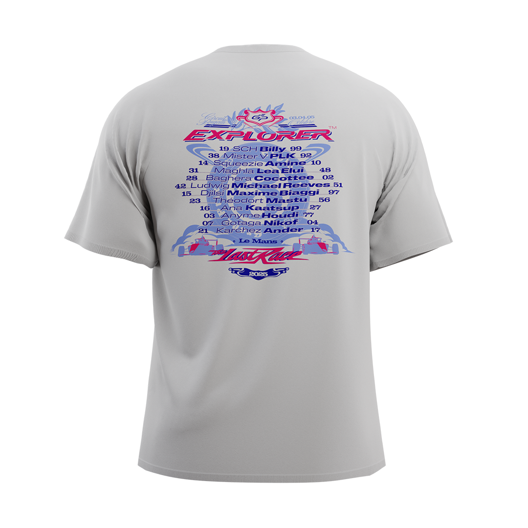 T-shirt blanc GP EXPLORER 3