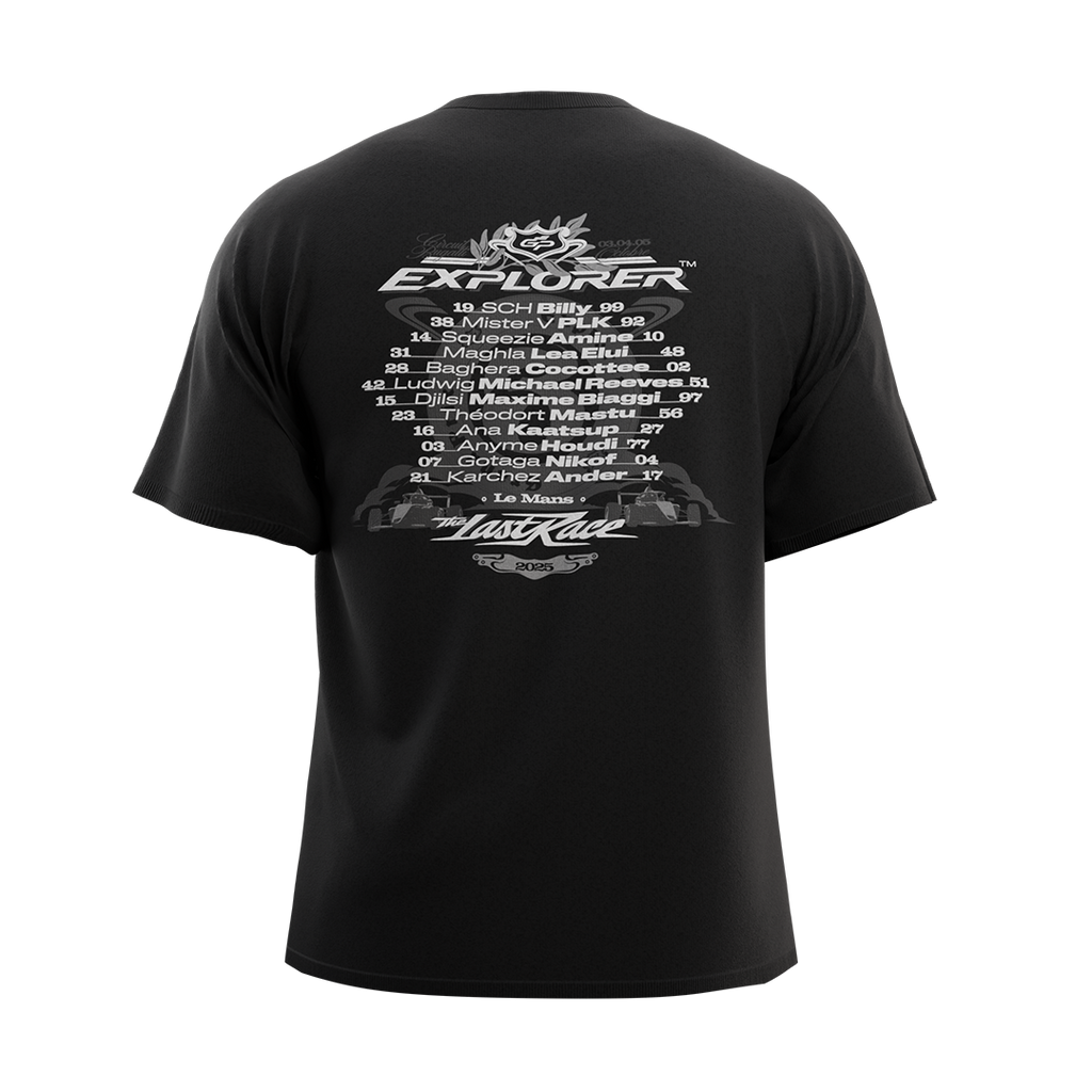 T-shirt noir GP EXPLORER 3