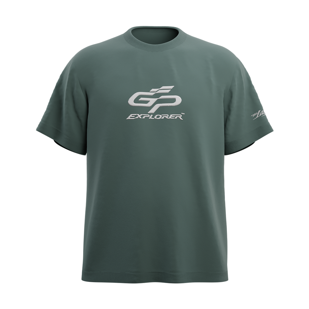 T-shirt oversize vert cèdre GP EXPLORER 3
